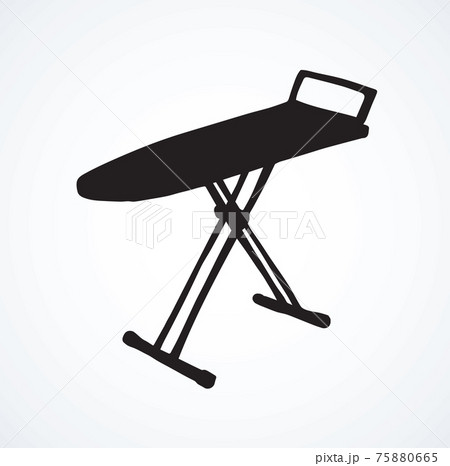 Ironing board. Vector drawing 75880665