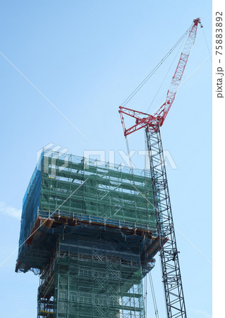 建設中の橋 建設中の橋 75883892