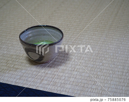 茶道　抹茶茶碗　円相 75885076