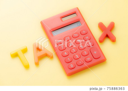TAX 税金のイメージ写真 75886363