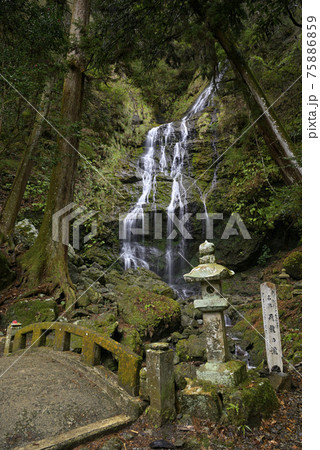 飛龍の瀧 兵庫県佐用郡佐用町 の写真素材