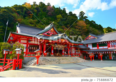 太鼓谷稲成神社 拝殿 津和野町 太鼓谷稲成神社 拝殿 津和野町 75886872