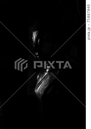 Buddha statue. Buddha statue. 75887840