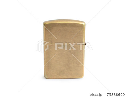 vintage lighter on a white background. 75888690