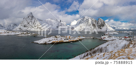 Winter in Norway. Winter in Norway. 75888915