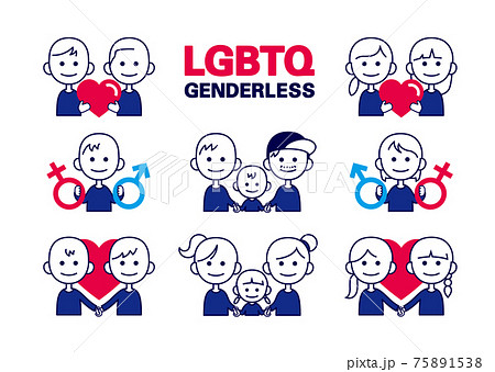 09_LGBTQイラスト 75891538