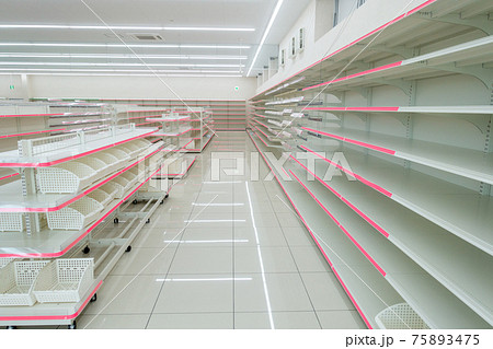 什器　店舗　陳列棚　商品 75893475