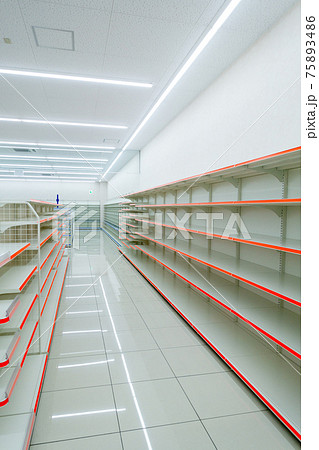 什器　店舗　陳列棚　商品 75893486