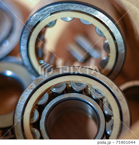Ball bearing with other details close up 75901044