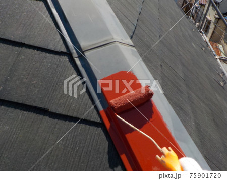 鉄部塗装工事 75901720