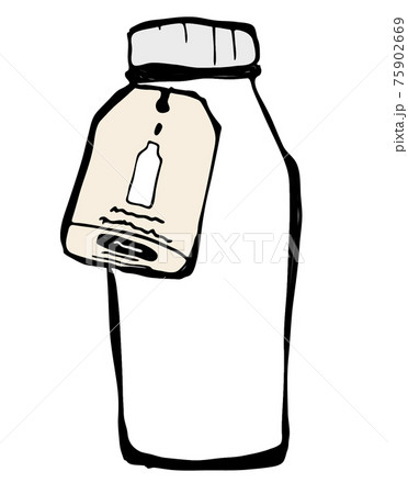 イラスト素材 牛乳瓶 カラー 素材番号1 2のイラスト素材 イラスト素材 牛乳瓶 カラー 素材番号1 2のイラスト素材