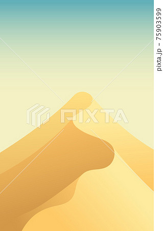 Desert landscape background vector design illustration Desert landscape background vector design illustration 75903599