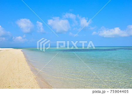 竹富島 コンドイ浜 竹富島 コンドイ浜 75904405