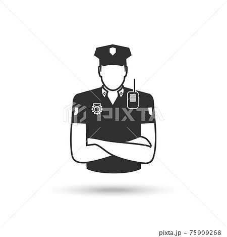 Policeman icon 75909268
