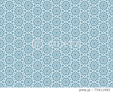 Arabic Abstract Seamless Ornament 75911985