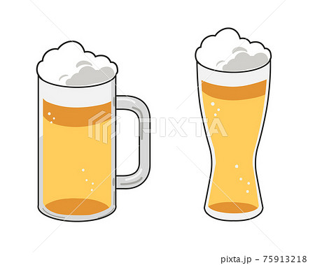 ビール セットのイラスト素材