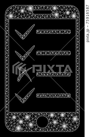 Flare Mesh Carcass Mobile Todo List with Flare Spots 75916587