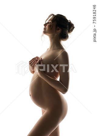 nude pregnant Pregnant Nude Stock Images and Photos - PeopleImages