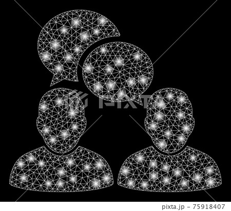 Flare Mesh Network People Dialog with Flare Spots 75918407
