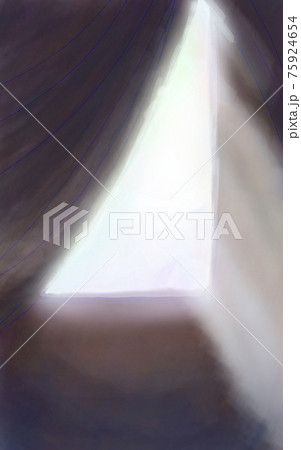 窓から指す光 75924654