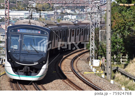 南栗橋へ向けて快走する東急田園都市線2020系 南栗橋へ向けて快走する東急田園都市線2020系 75924768