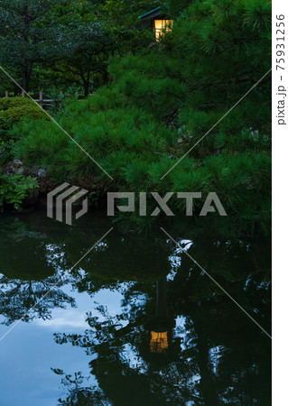 石川県金沢市 夏の兼六園風景 石川県金沢市 夏の兼六園風景 75931256