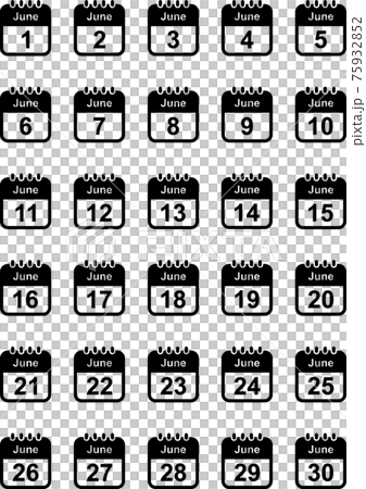 圖標,日曆,日曆,日程表,任務,日曆,koyomi,文學日曆,數字,數字,夏天,六月 圖標,日曆,日曆,日程表,任務,日曆,koyomi,文學日曆,數字,數字,夏天,六月 75932852