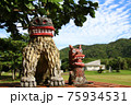 沖縄の守護神シーサー　Shisa in Okinawa Japan 75934531