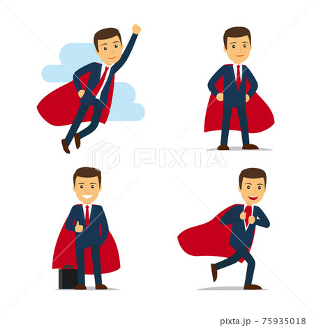 Businessman superhero 75935018