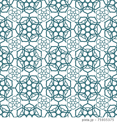 Ornamental seamless pattern 75935375