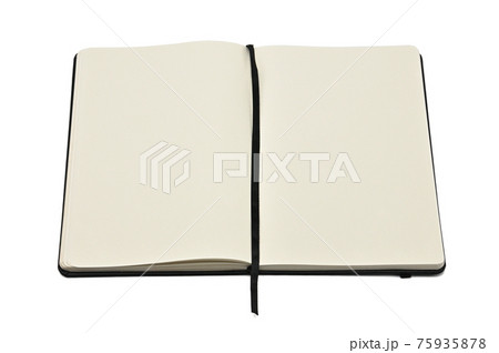Notepad for everyday notes and notes on a white background Notepad for everyday notes and notes on a white background 75935878
