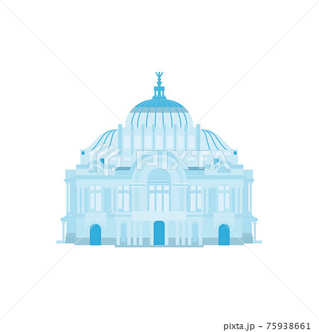 Palace of Fine Arts silhouette 75938661