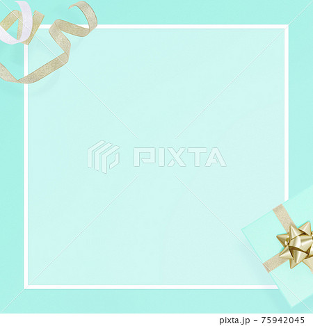 贈り物をイメージしたフレーム 複数のバリエーションがありますのイラスト素材