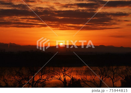 筑後川の四季・GOTOトラベル 九州福岡県 観光スポット 75944815
