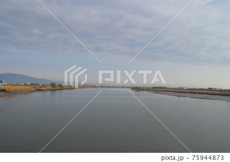 筑後川の四季・GOTOトラベル 九州福岡県 観光スポット 75944873