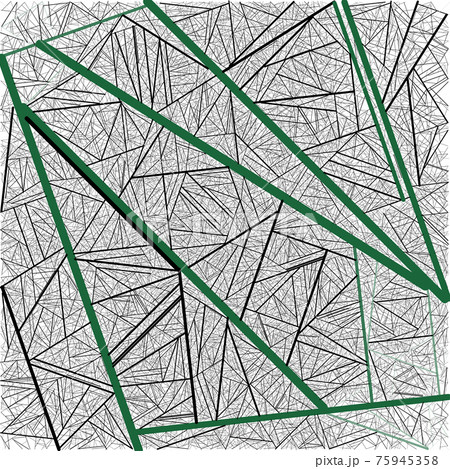 モダングラフィックデザインパターン背景素材 75945358