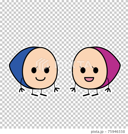 一對雙耳 CIC 型耳形助聽器的圖示 75946338