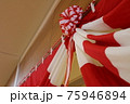 紅白の祝典飾りもの 75946894