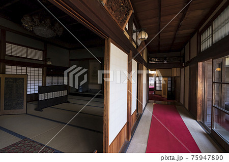 渡廊下　柴又　葛飾　 邃渓園　和 　日本庭園　帝釈天 75947890