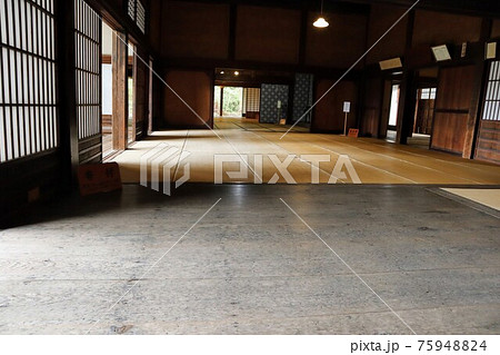 日本の古民家の広い和室　新潟県新潟市　笹川邸 75948824