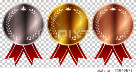 Medal crown gold icon Medal crown gold icon 75949671