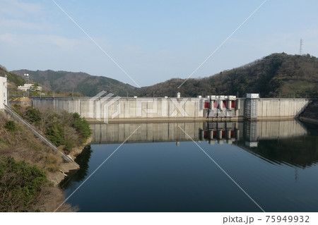 春の弥栄ダム 春の弥栄ダム 75949932
