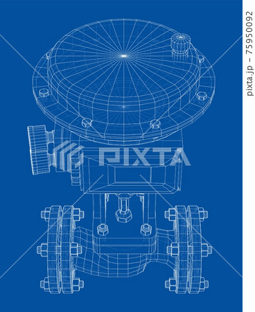 Valve with automatic electro-actuated. Vector Valve with automatic electro-actuated. Vector 75950092