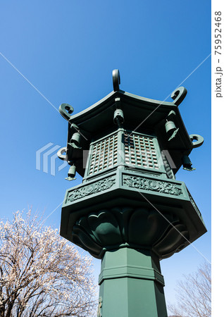 常陸国出雲大社　灯篭 75952468