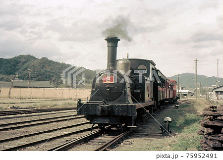 昭和45年　現役時代の加悦鉄道　加悦駅　 京都府 75952491