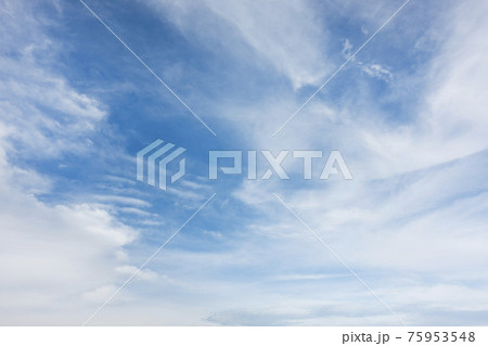 blue sky with white cloud beautiful natural background. 75953548