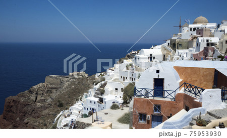 View of Santorini's island.Greece View of Santorini's island.Greece 75953930