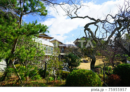 旧吉田茂邸 大磯 外観 神奈川 青空 旧吉田茂邸 大磯 外観 神奈川 青空 75955957