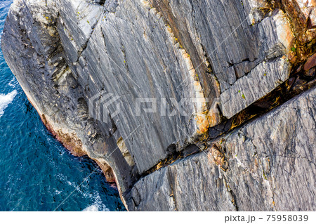 Aerial view of the coastline at Dawros in County Donegal - Ireland Aerial view of the coastline at Dawros in County Donegal - Ireland 75958039