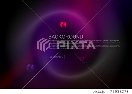 Dark design with a gradient, round abstract frame as a cycle Dark design with a gradient, round abstract frame as a cycle 75958273
